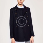 Navy Button-Up Jacket