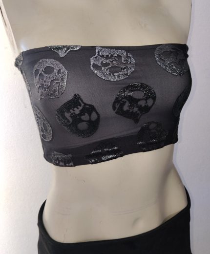 Top tubo calavera XS