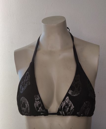 Top bikini calavera XS